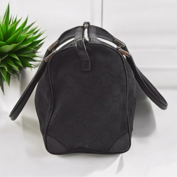 GUCCI - Jacquard Boston Bag - Picture 5 of 16